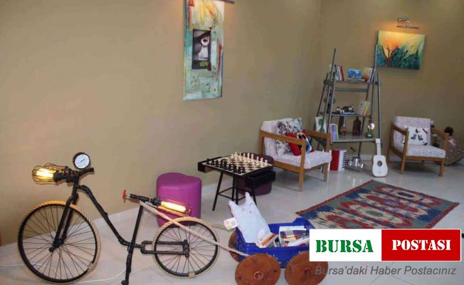 Çorlu Halk Eğitimi Merkezi’ne geri dönüşüm kütüphanesi açıldı