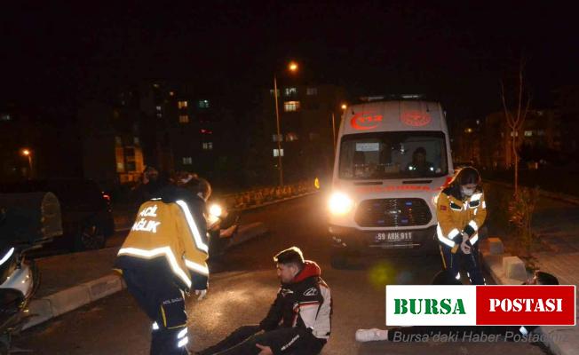 Çorlu’da trafik kazası: 2 yaralı