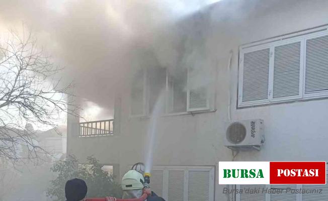 Datça’da ev yangını