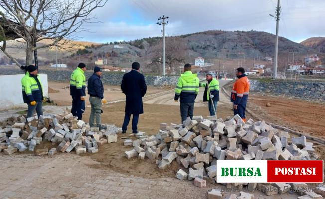 Delice’de üstyapı çalışmaları sürüyor
