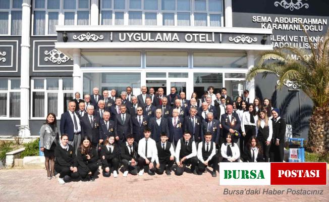 Denizli’de meslek lisesi öğrencileri gazilerle buluştu