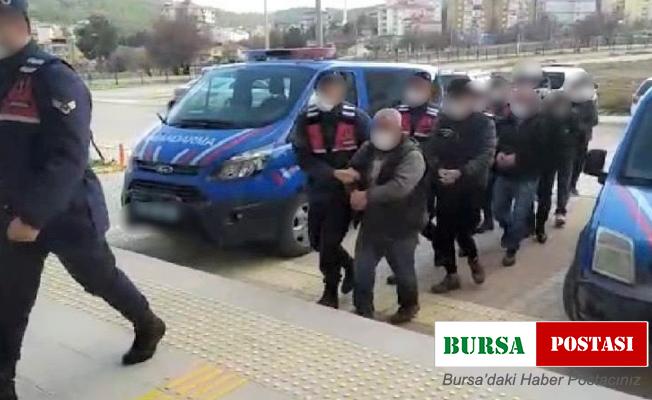 Denizli’nin birçok ilçesinde hırsızlık yapan 9 şüpheliden 5’i tutuklandı