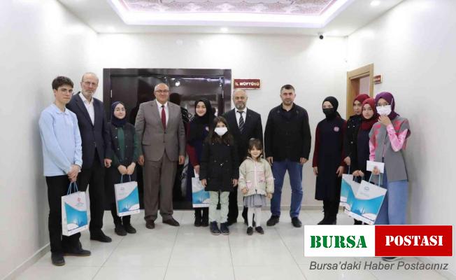 Dereceye giren öğrenciler ödüllendirildi