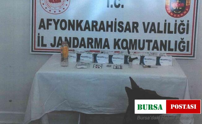 Devriye gezen jandarma uyuşturucu ele geçirdi