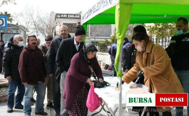 Didim Belediyesi’nden şehitler anısına lokma hayrı