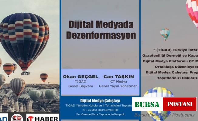 “Dijital Medyada Dezenformasyon” Çalıştayı Nevşehir’de yapılacak