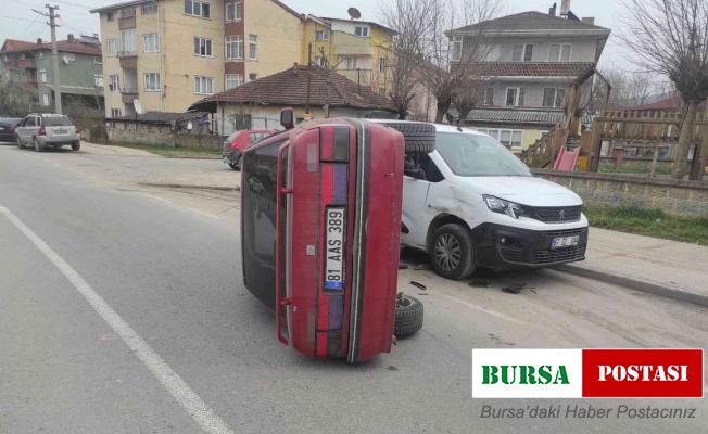 Direksiyonda kan şekeri düşünce aracıyla takla attı