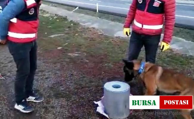 Diyarbakır’da emanet olarak gönderilen özel tasarımlı silindirden esrar çıktı