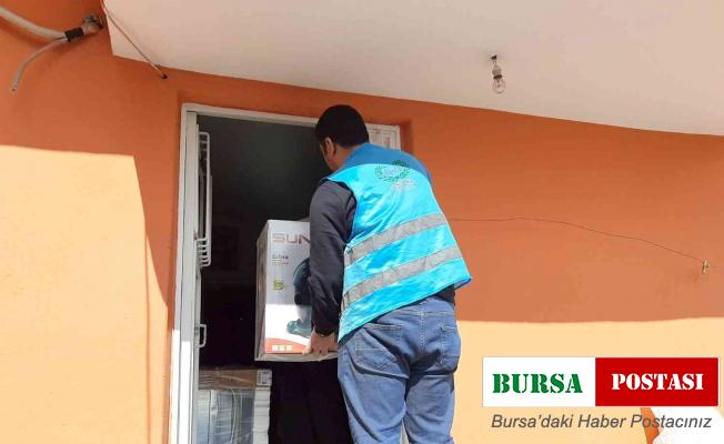 Diyarbakır’da yeni evli çiftlere beyaz eşya desteği