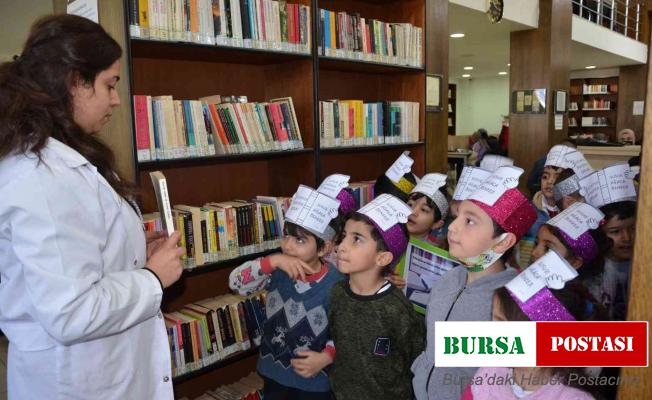 Diyarbakırlı minikler ’Kütüphane Haftasını’ kutladı