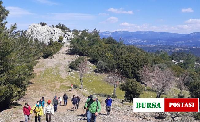 Doğaseverler, Gökçeler Kanyonu’nu gezdi