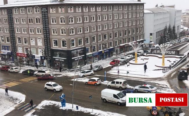 Doğu Anadolu Bölgesi’nde kar yağışı ve soğuk hava etkili oluyor
