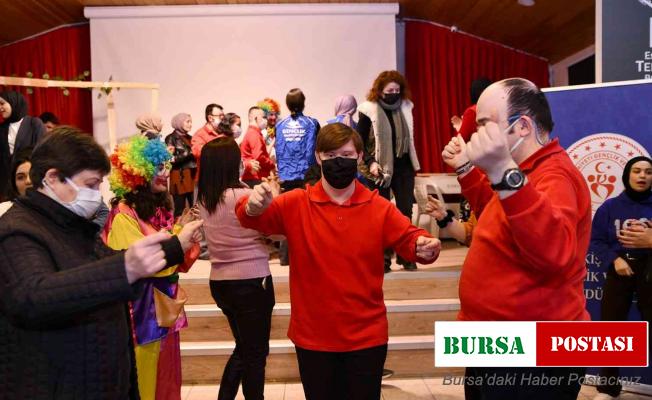 Down sendromlu bireyler gönüllerince eğlendi