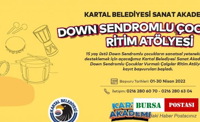 Down sendromlu çocuklar Kartal’da müziğin ritmini keşfedecek