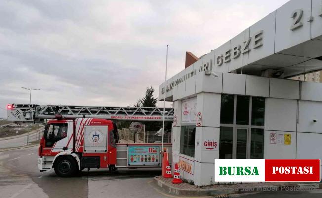 Duman gören vatandaşlar itfaiyeyi harekete geçirdi