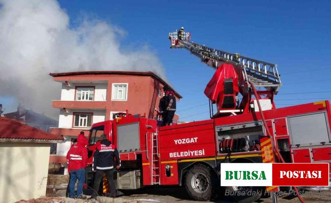 Dumanı gören telefona sarıldı, ekipler alarma geçti