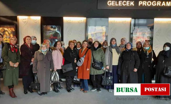 Dumlupınar’da kursiyerler için sinema etkinliği düzenlendi