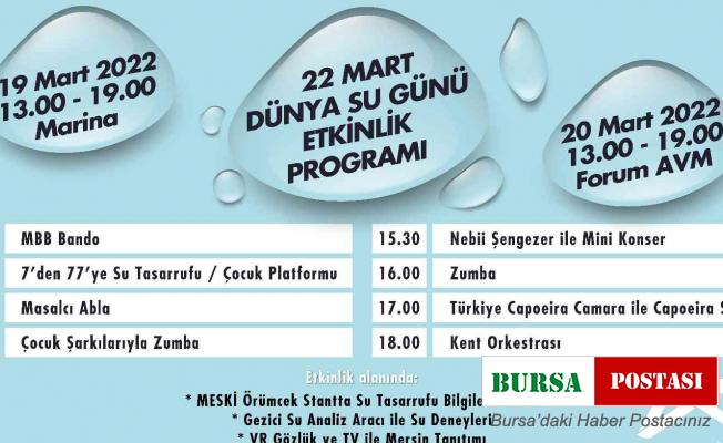 Dünya Su Günü etkinliklerle kutlanacak