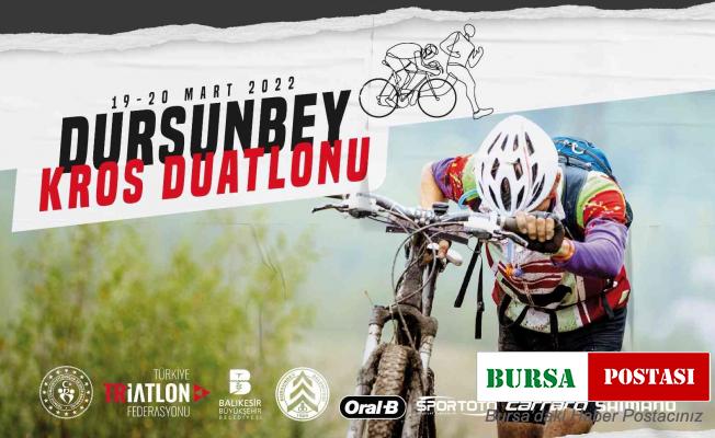 Dursunbey’de kros duatlon heyecanı başlıyor