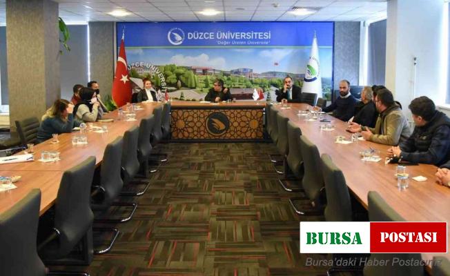Düzce Üniversitesi aktarlarla bir araya geldi