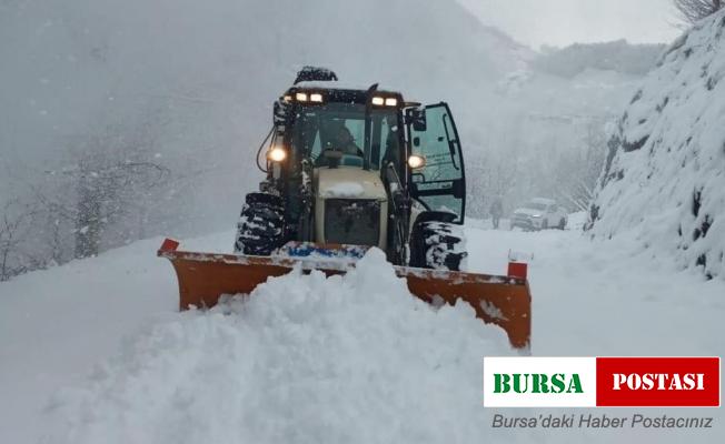 Düzce’de 64 köy yolu kar nedeniyle ulaşıma kapandı