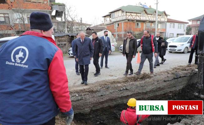 Düzce’nin su sorununu çözüyoruz