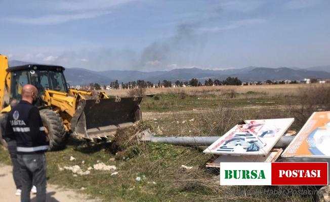 Edremit Belediyesi görüntü kirliliğine müdahale ediyor