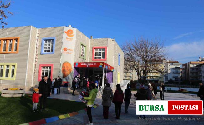 Efeler Belediyesi’nin 3’üncü Gündüz Bakımevi kapılarını çocuklara açtı
