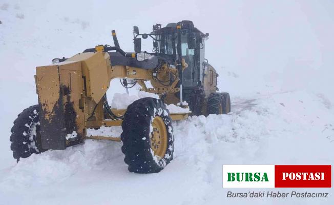 Elazığ’da 86 köy yolu ulaşıma kapandı