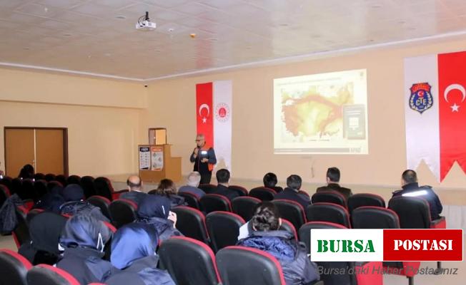 Elazığ’da  afet farkındalık eğitimi
