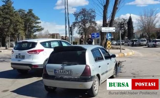 Elazığ’da trafik kazası: 1 yaralı