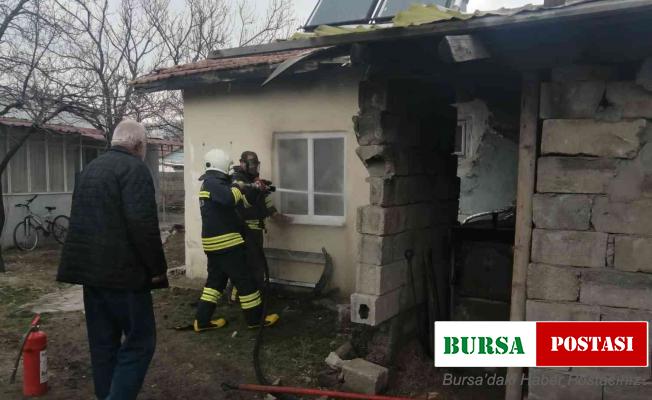 Elektrikli battaniye yangına neden oldu