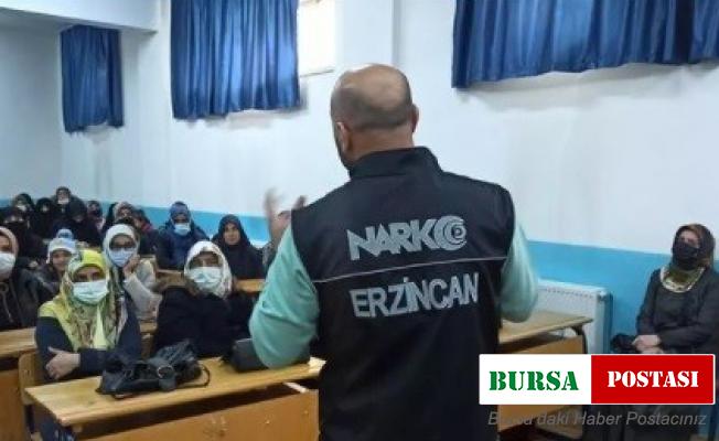 “En İyi Narkotik Polisi: Anne” projesi Erzincan’da faaliyetlere devam ediyor