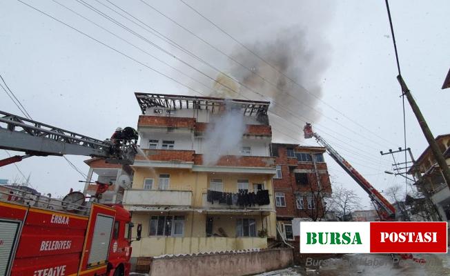 Erbaa’da korkutan yangın