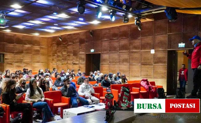Erciyes Kayak Merkezi üniversite öğrencilerine tanıtılıyor
