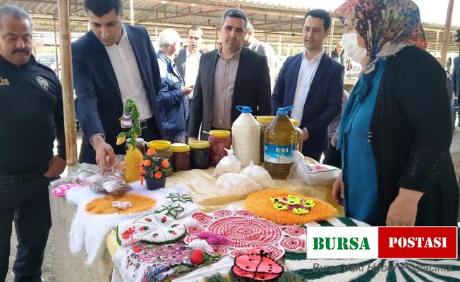 Erzin’de “Kadın Eli Halk Pazarı” kuruldu