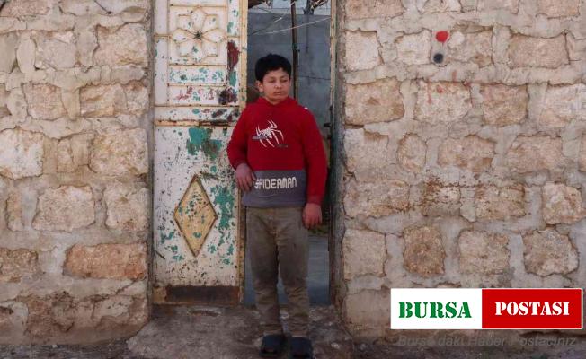 Eşini çatışmada kaybeden Suriyeli kadın 7 çocuğu ile yaşam mücadelesi veriyor