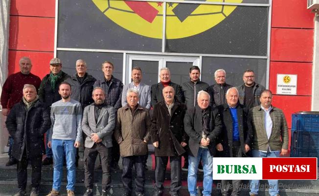 Eskişehirspor’un efsaneleri tesislerde