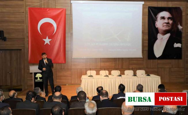 Fadıloğlu, proje ve çalışmalarla ilgili muhtarları bilgilendirdi