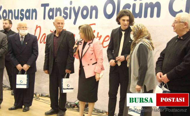 Gaziantep’te yaşlılara konuşan tansiyon aleti