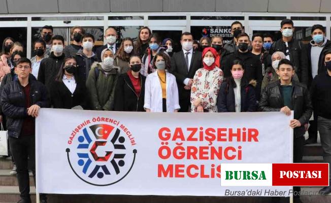 Gazişehir Öğrenci Meclisi’nden SANKO Üniversitesi’ne ziyaret
