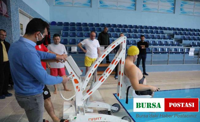 Gemlik’te engelsiz havuz