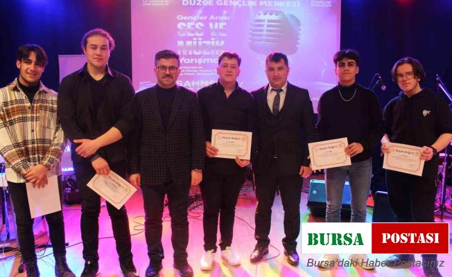 Gençler arası ses ve müzik yarışması düzenlendi