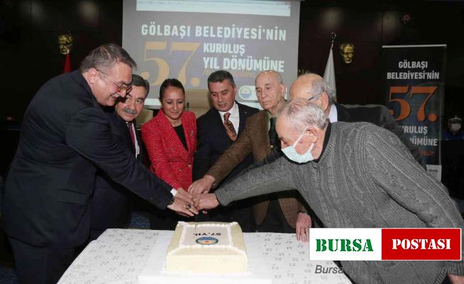 Gölbaşı Belediyesi 57’nci yaşını kutladı