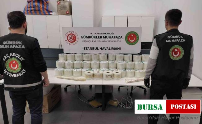 Gümrük Muhafaza ekiplerinden, İstanbul Havalimanı’nda üç uyuşturucu operasyonu