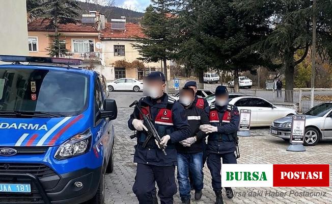 Güvenlik kamerasını hesaba katmayan hırsız yakayı ele verdi