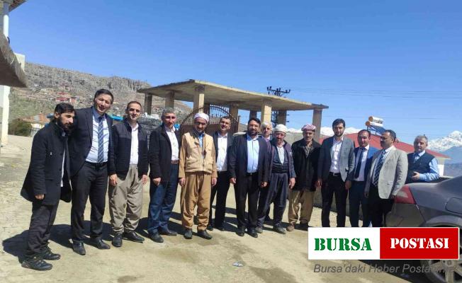 Hakkari İl Müftüsü Fakirullahoğlu Derecik’te