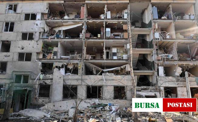 Harkov Belediyesi: “998’i sivil yaşam alanı olan bina bombalandı”