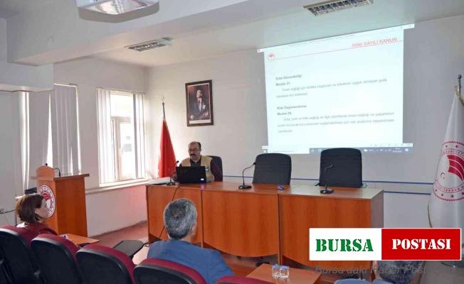 Hasat öncesi denetime çıkacak personele eğitim verildi