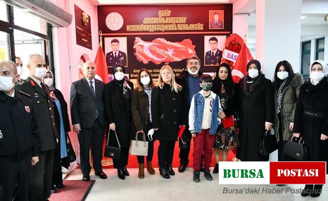 Havai fişek kazasında şehit olan astsubay için okulda ‘Şehit Köşesi’ açıldı